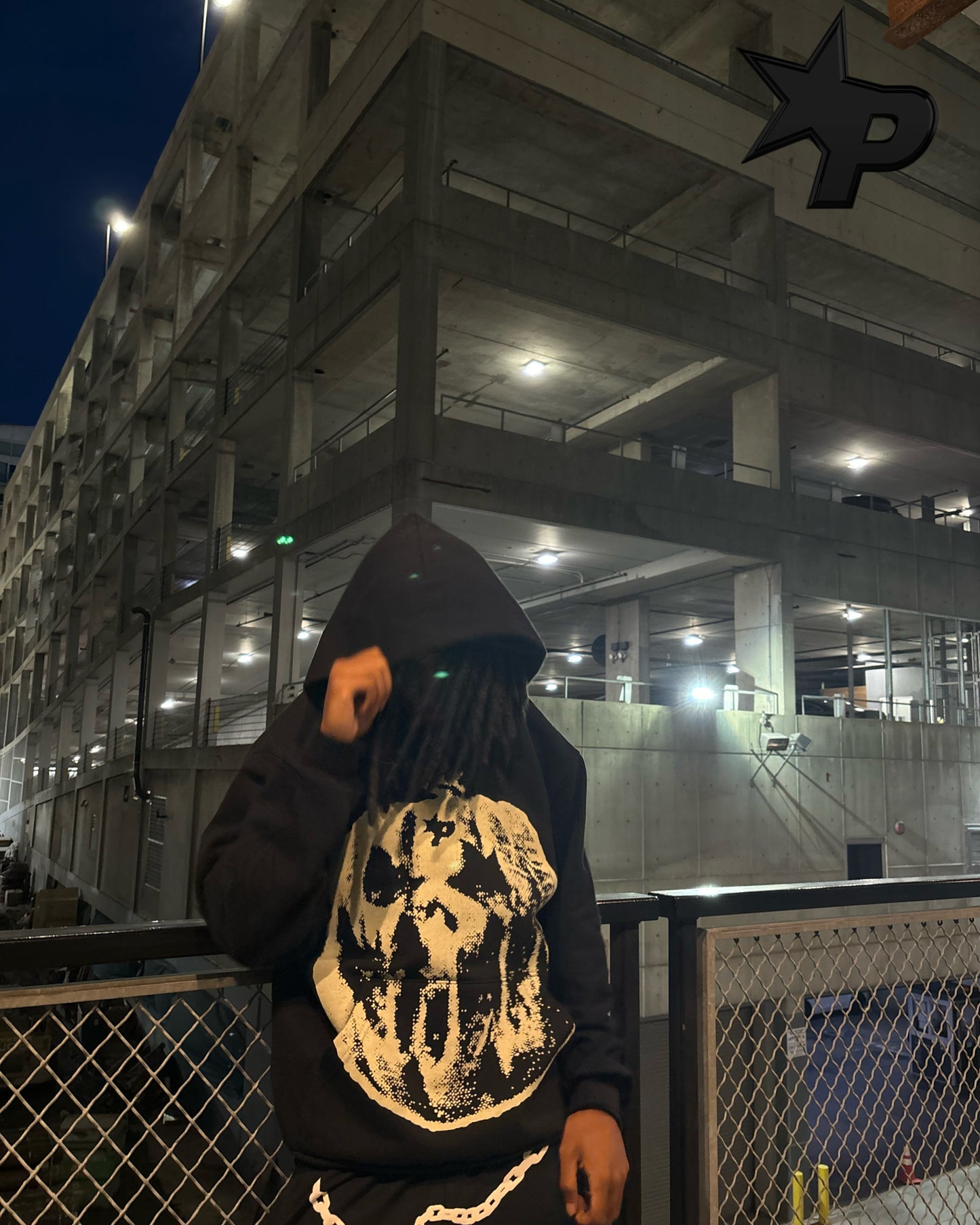 JACK ULTRA HEAVYWEIGHT HOODIE BLK/CREME
