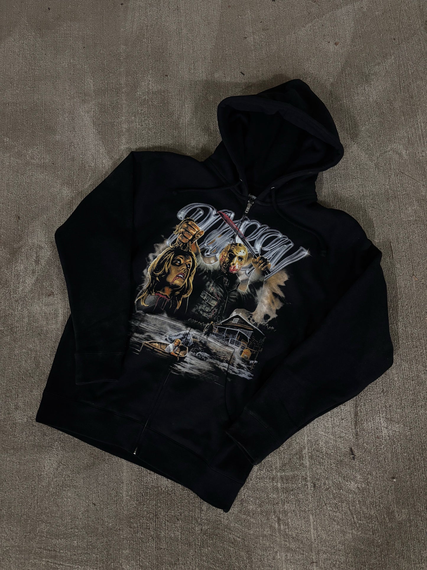 HORROR24 Heavyweight ZIP UP HOODIE L/E