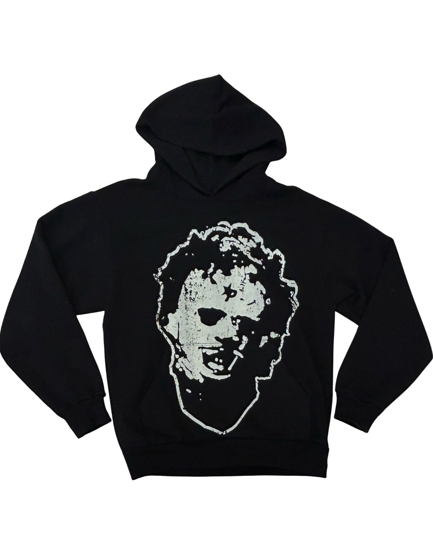 LEATHERFACE ULTRA HEAVYWEIGHT HOODIE BLK/CREME