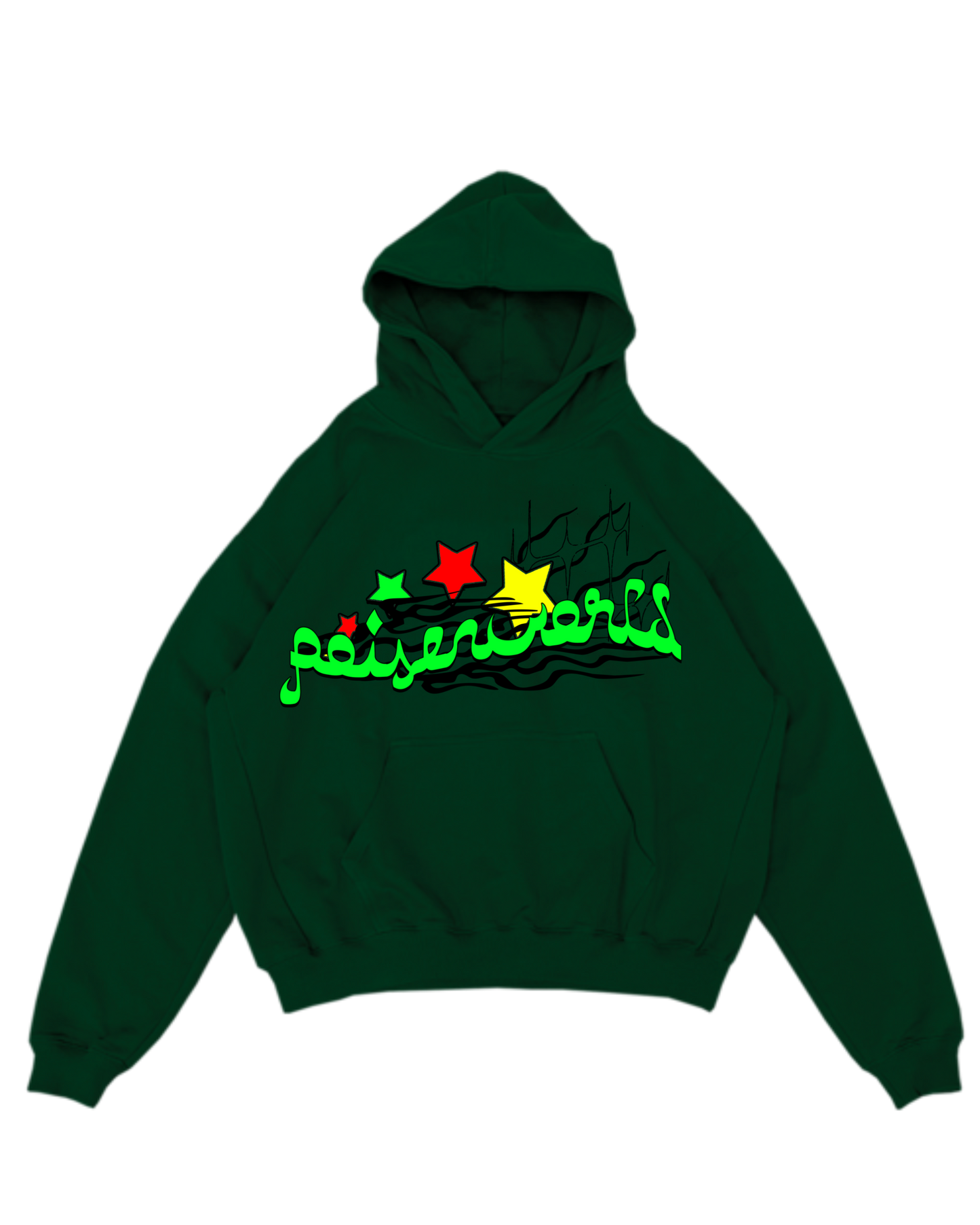 DISTORTED FAITH ULTRA HEAVYWEIGHT HOODIE IVY