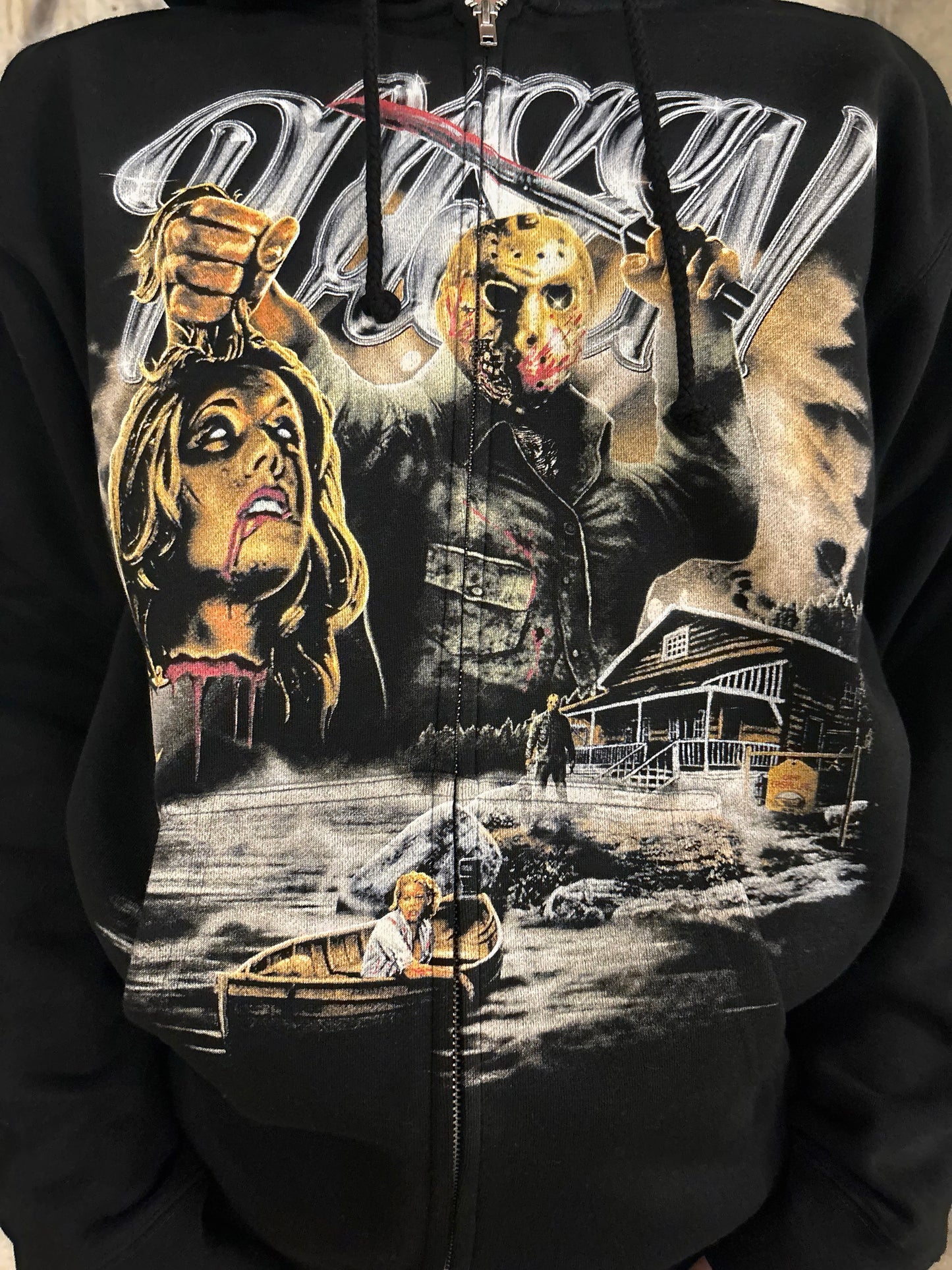 HORROR24 Heavyweight ZIP UP HOODIE L/E