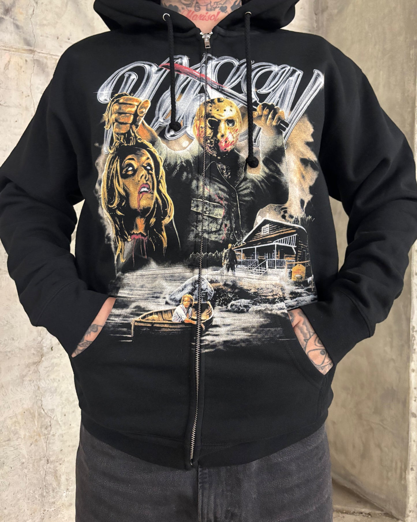 HORROR24 Heavyweight ZIP UP HOODIE L/E