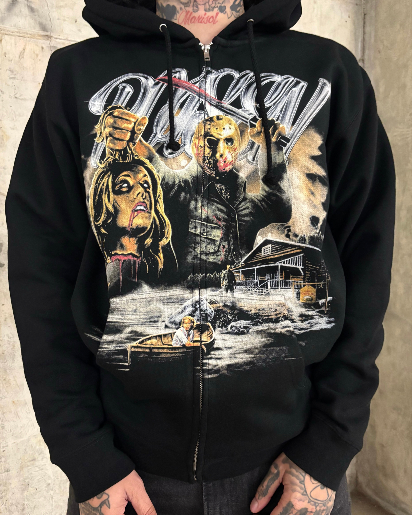 HORROR24 Heavyweight ZIP UP HOODIE L/E