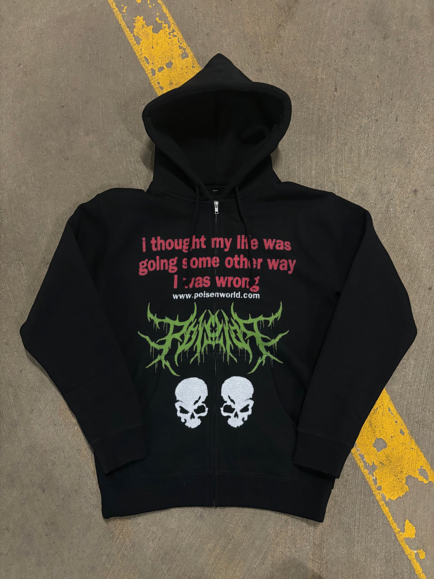 WRONG DIRECTION HEAVYWEIGHT HOODIE