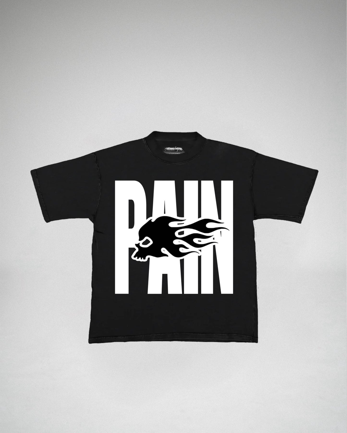 PAIN TEE BLK/WHT